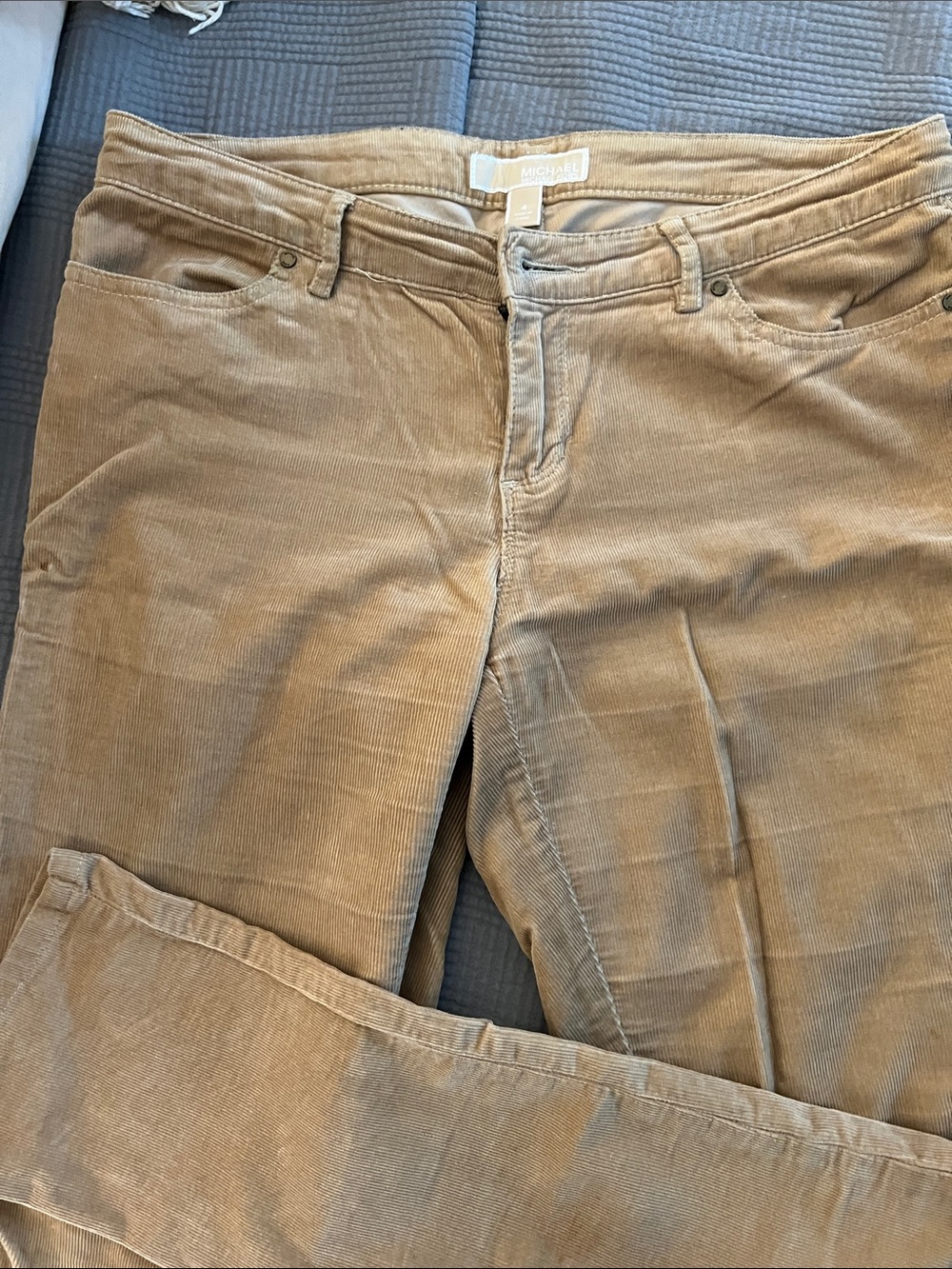 Michael Kors Light Brown Corduroy Trousers